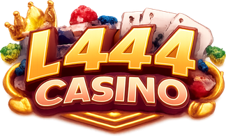 l444 casino এর গোলাপি লোগো